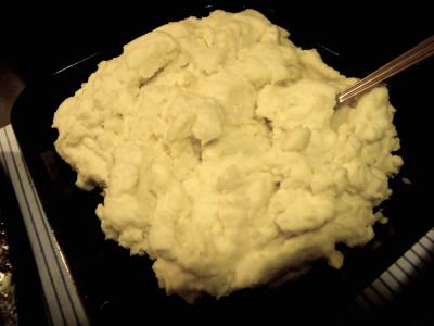 mashed potatoes