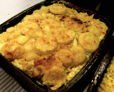 parnsips au gratin